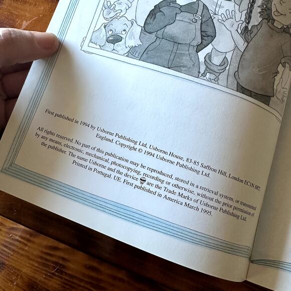 Vintage 1995 Usborne The Monster Gang Paperback Book - Picture 2 of 7